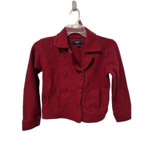GAP Red Wool Coat Medium